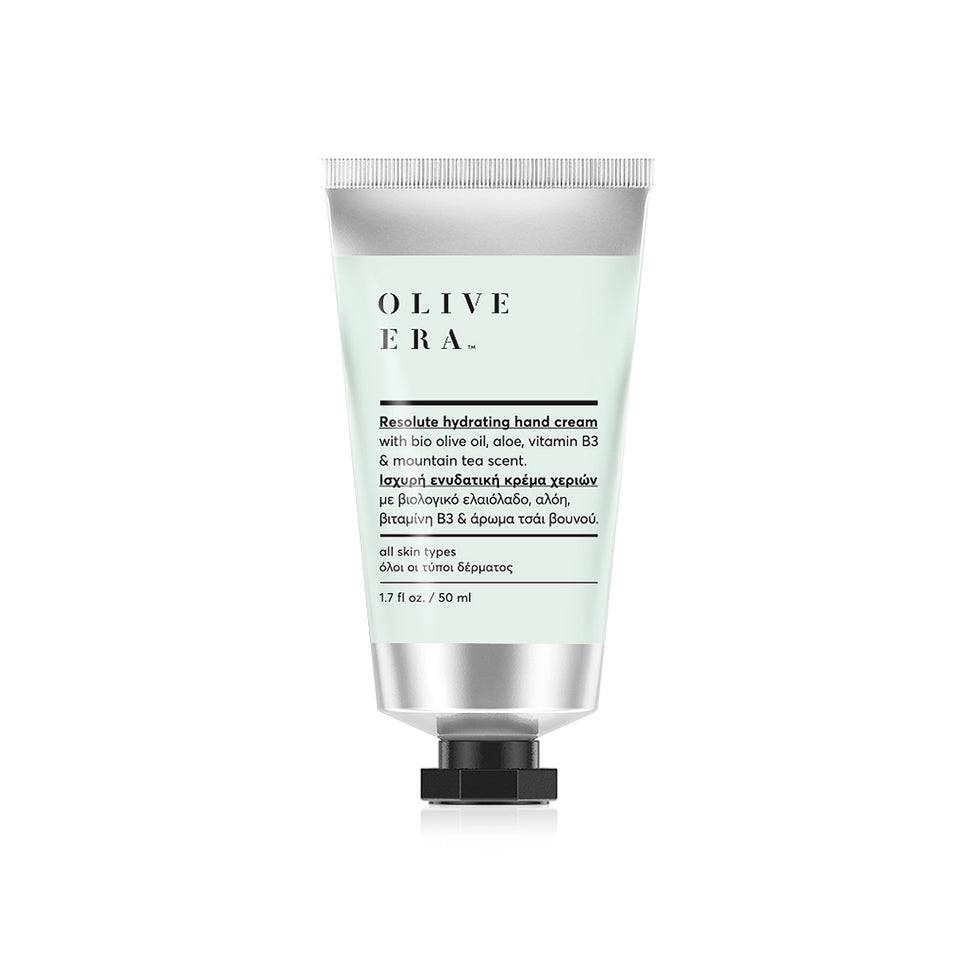 Hand cream with bio olive oil,B3,niacinamide, aloe & mountain tea scent 50ml