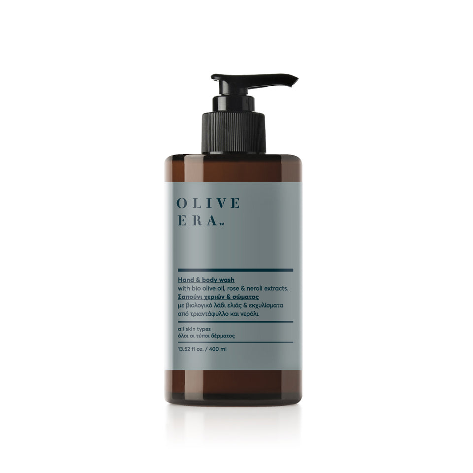Hand & body wash with Rose & Neroli 400ml