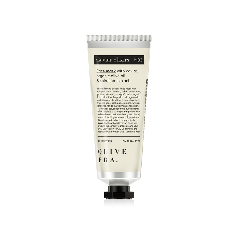 Face Mask with caviar,organic olive oil & spirulina extract 50ml